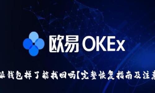 比特派钱包掉了能找回吗？完整恢复指南及注意事项