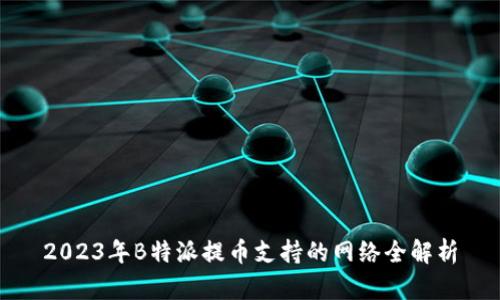 2023年B特派提币支持的网络全解析