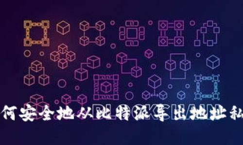 如何安全地从比特派导出地址私钥