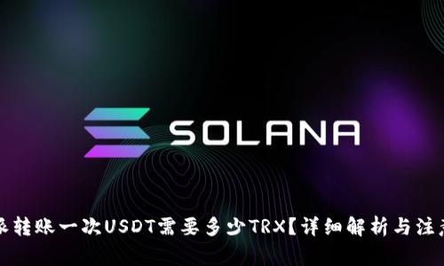 比特派转账一次USDT需要多少TRX？详细解析与注意事项