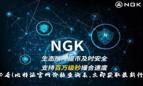 2025必看！比特派官网价格查询表，立即获取最新行情信息