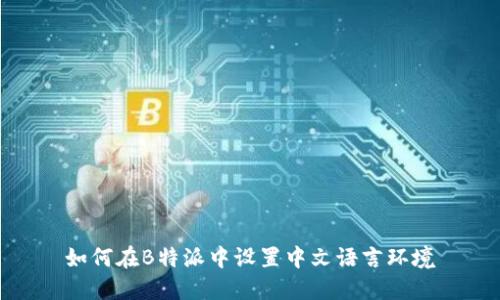 如何在B特派中设置中文语言环境