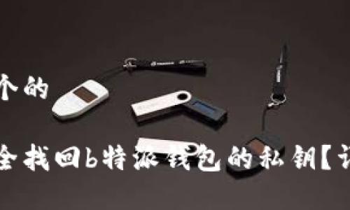 思考一个的

如何安全找回b特派钱包的私钥？详细指南