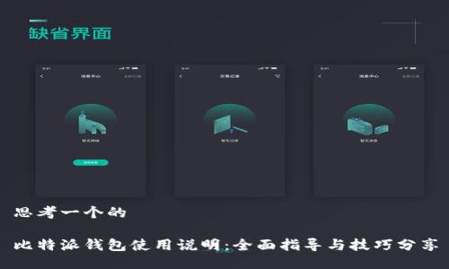 思考一个的

比特派钱包使用说明：全面指导与技巧分享