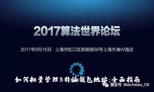 如何批量管理B特派钱包地址：全面指南